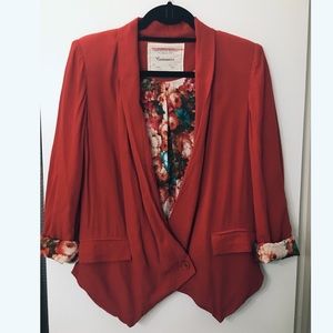 Cartonnier Blazer in Rust/Floral